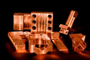 Drehteile aus Kupfer