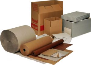 Verpackungsmaterial Papier / Karton