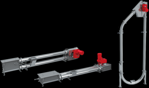 Rohrkettenförderer / Rohrkreisförderer