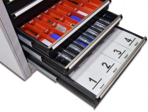 Werkzeugschränke automatisiert