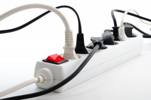 Überspannungsschutz-Steckdosenleiste